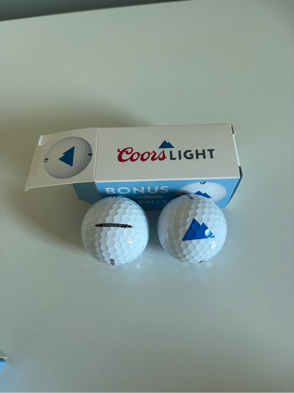 Coors Light - Golf Balls (2 pack) NWT